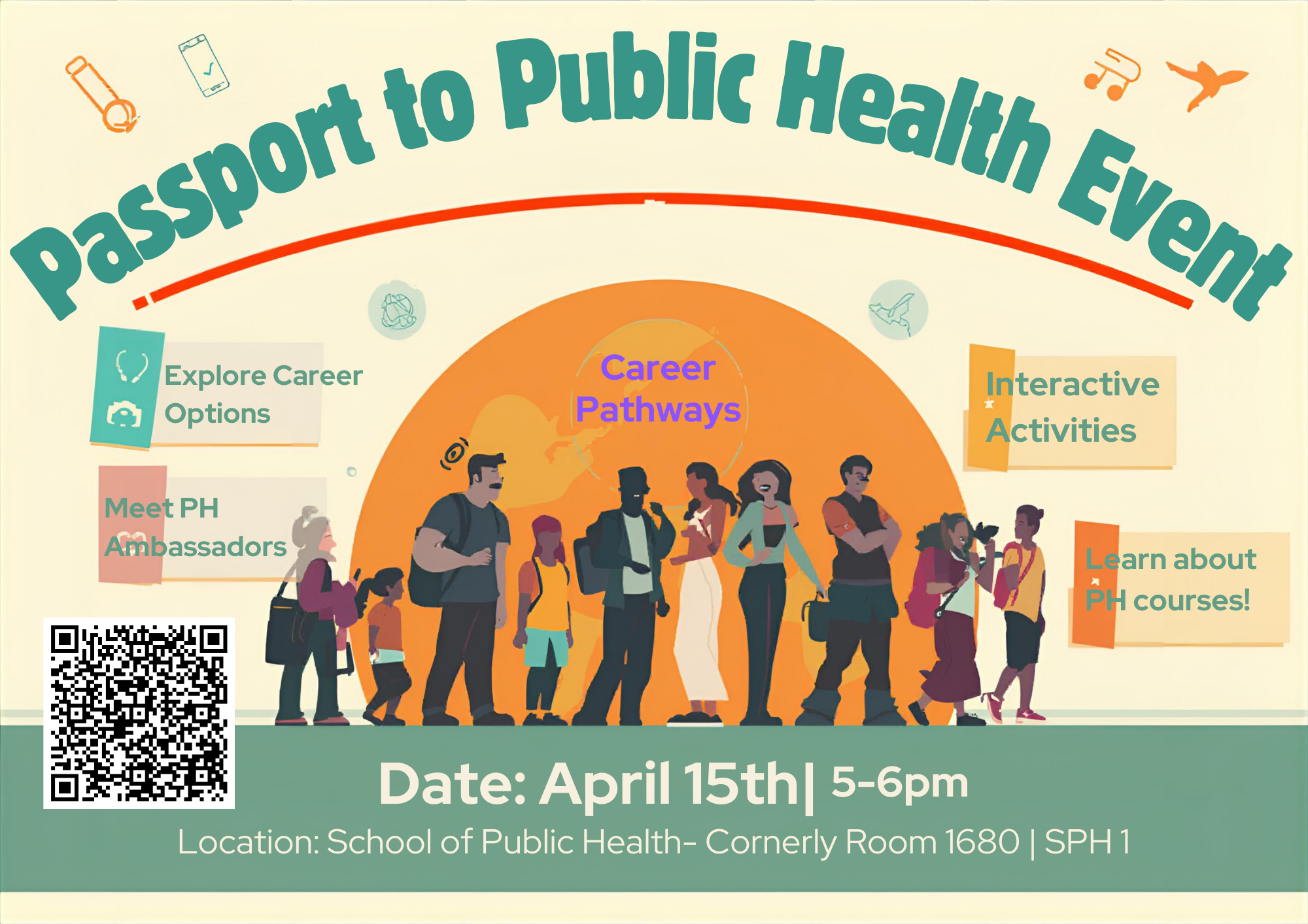 Event Flyer for Passport To Public Health