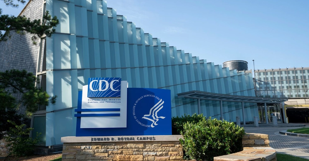 Exterior image of the CDC building 