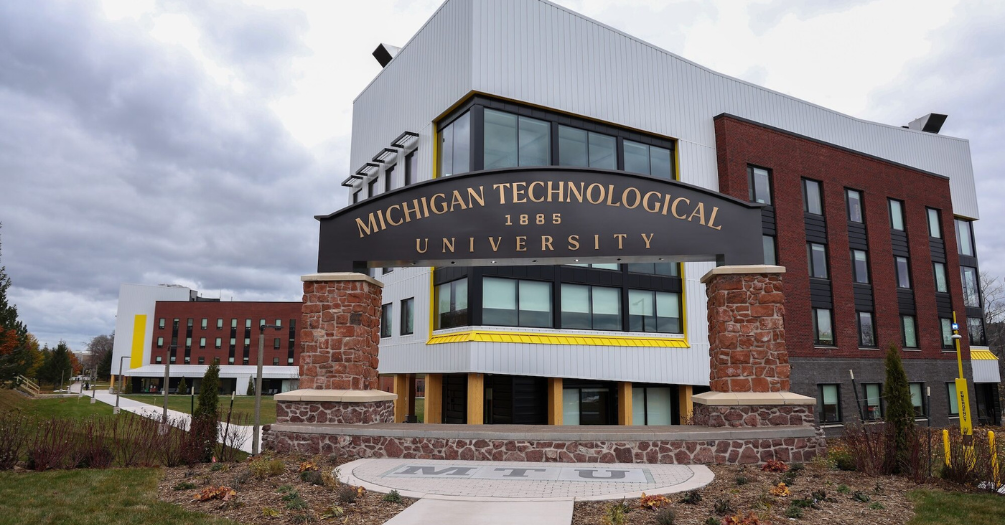 An exterior photo of Michigan Technological University.